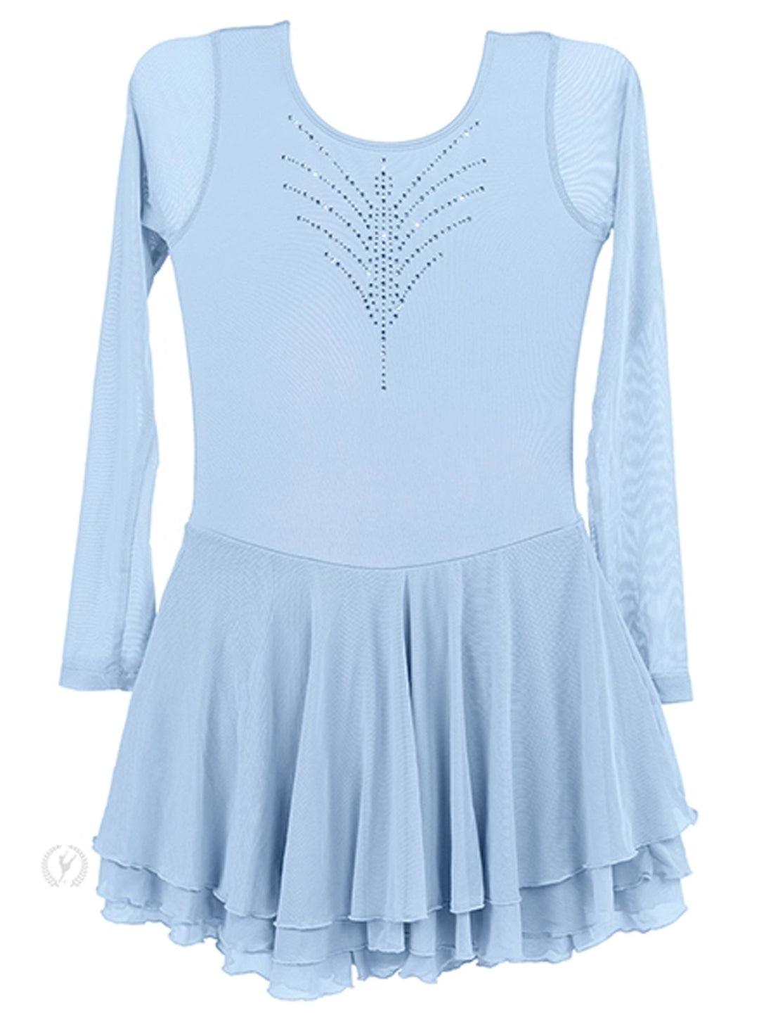 Long Sleeve Figure Skating Dress