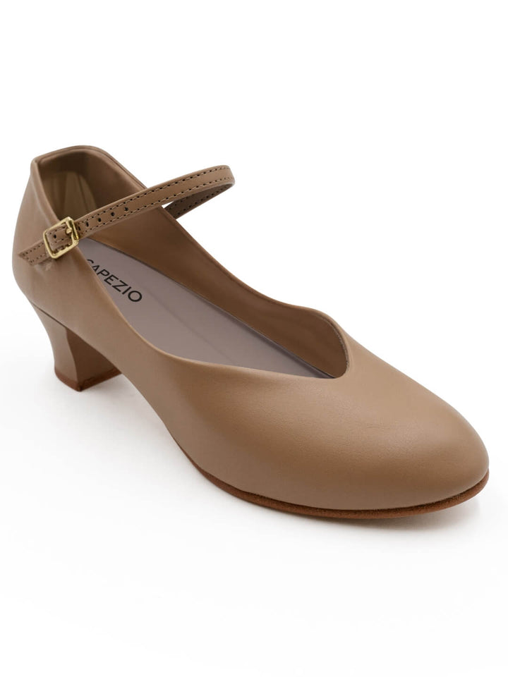 Jr Footlight Character Shoe - Caramel