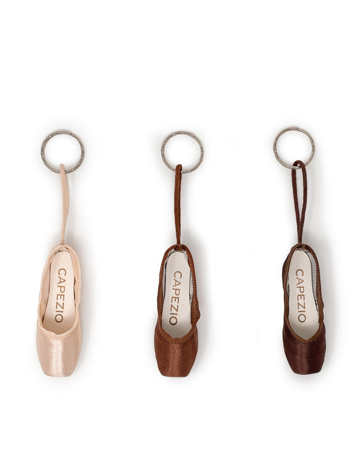 Pointe Shoe Keychain