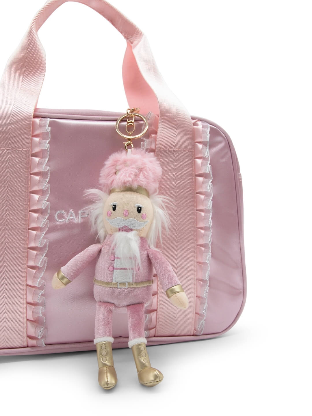Nutcracker Plush Charm Keychain