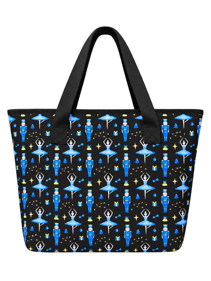 Dancers in Blue Nutcracker Tote Bag