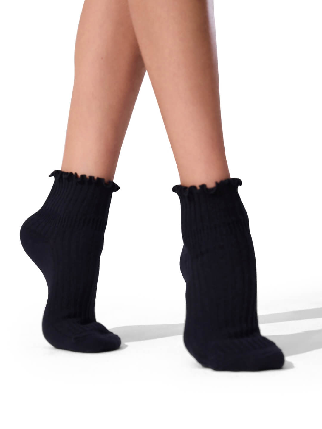 Children's Scalloped Edge Sock (3-Pack)