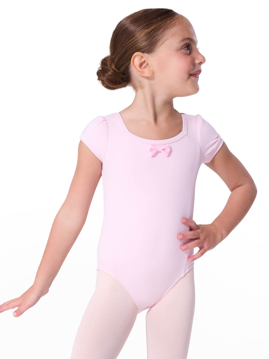 Pure Princess Short Sleeve Leotard - Girls