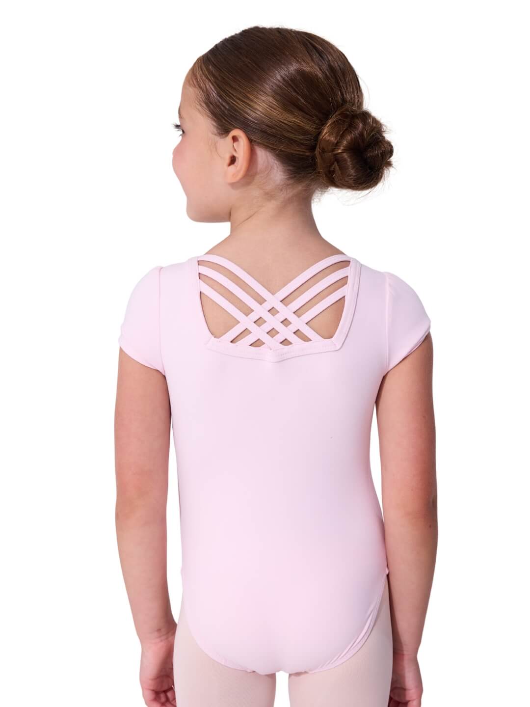 Pure Princess Short Sleeve Leotard - Girls