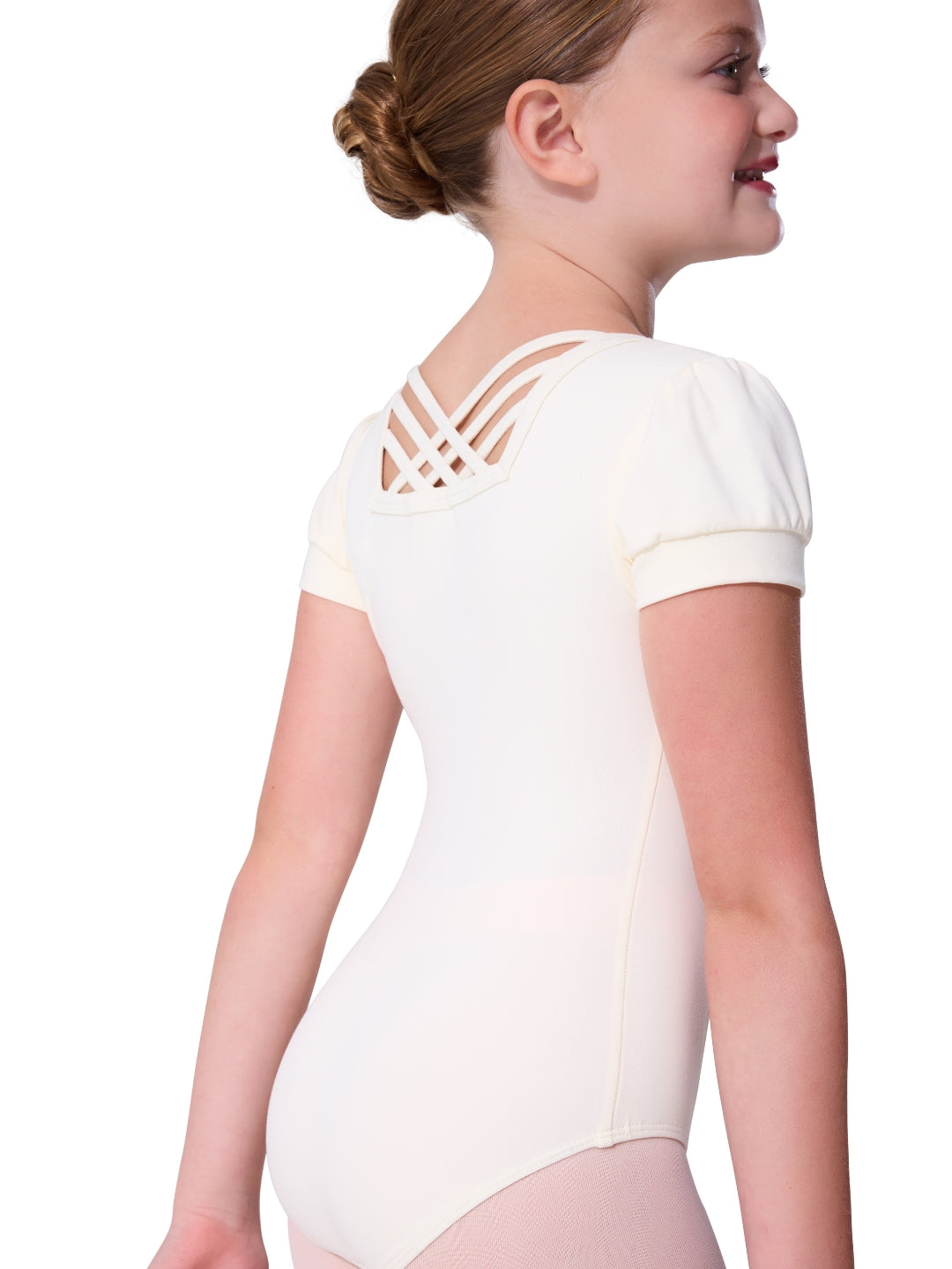 Pure Princess Short Sleeve Leotard - Girls