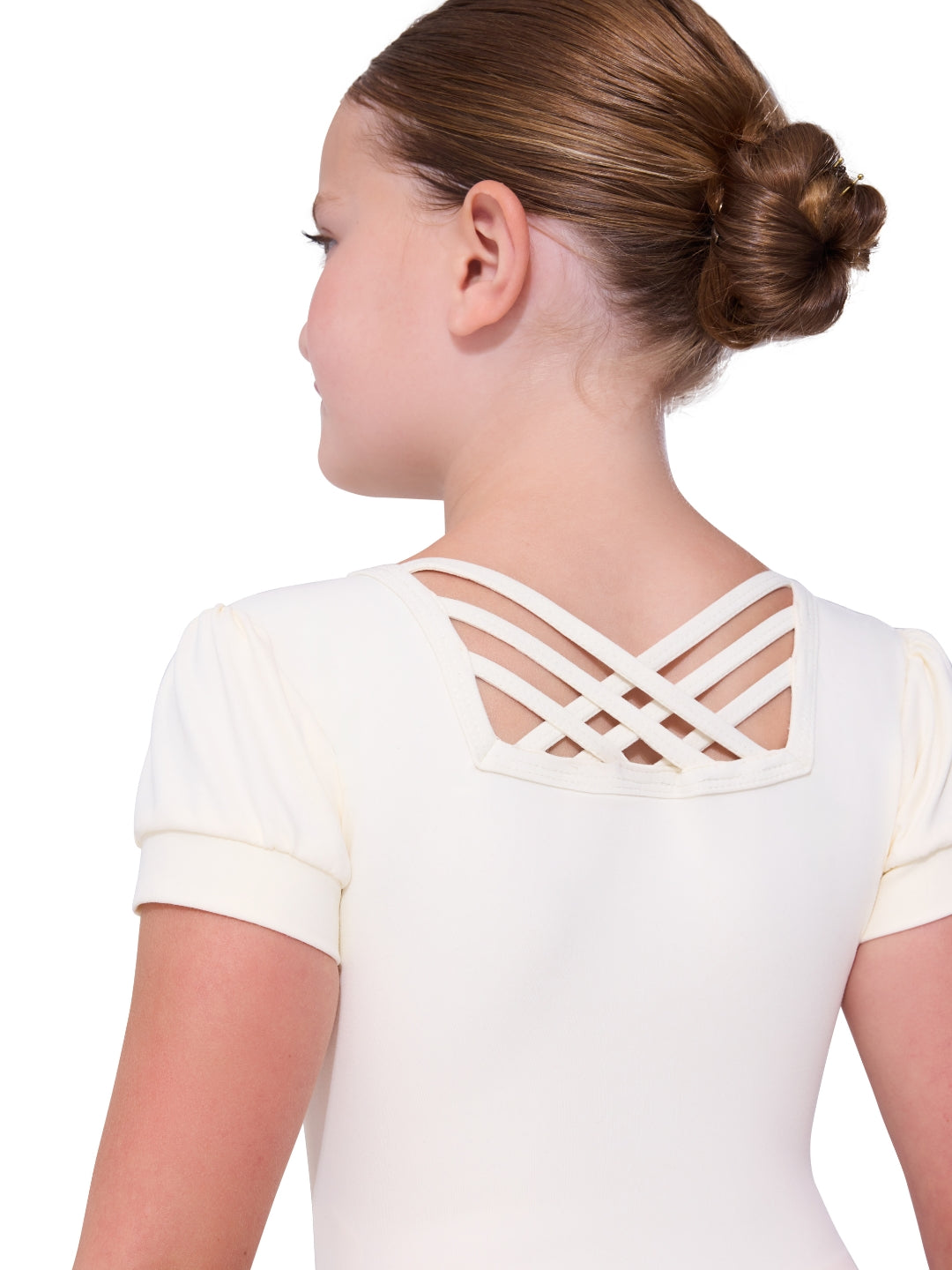 Pure Princess Short Sleeve Leotard - Girls
