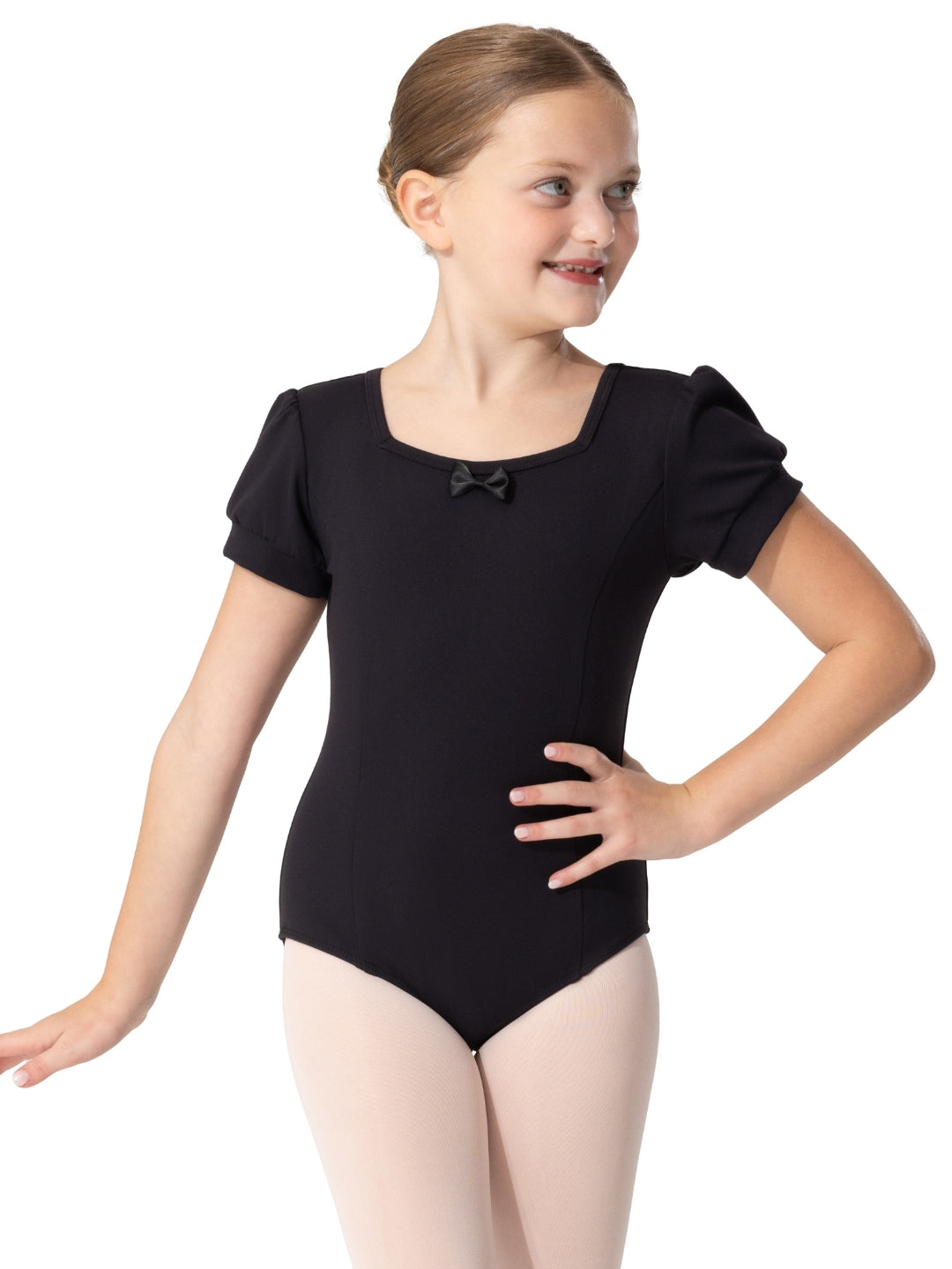 Pure Princess Short Sleeve Leotard - Girls