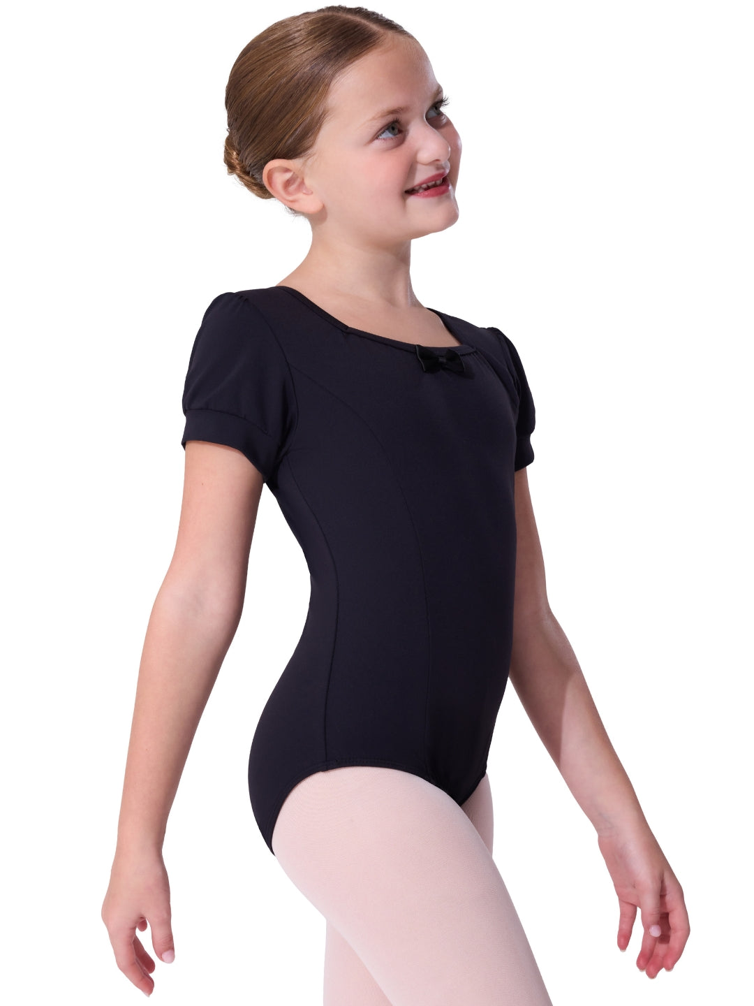 Pure Princess Short Sleeve Leotard - Girls