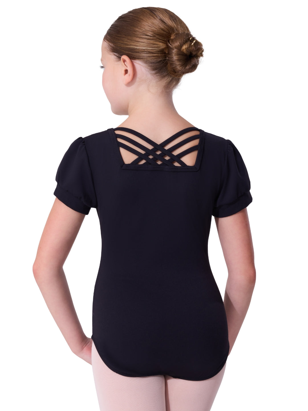 Pure Princess Short Sleeve Leotard - Girls
