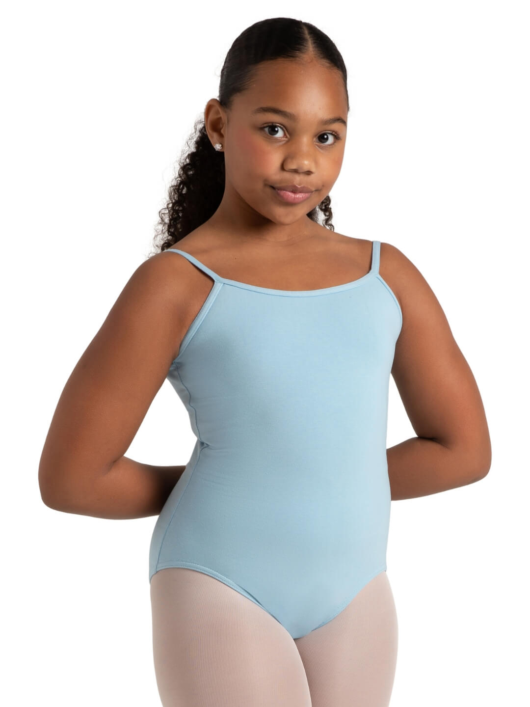 Camisole Leotard with Adjustable Straps - Girls