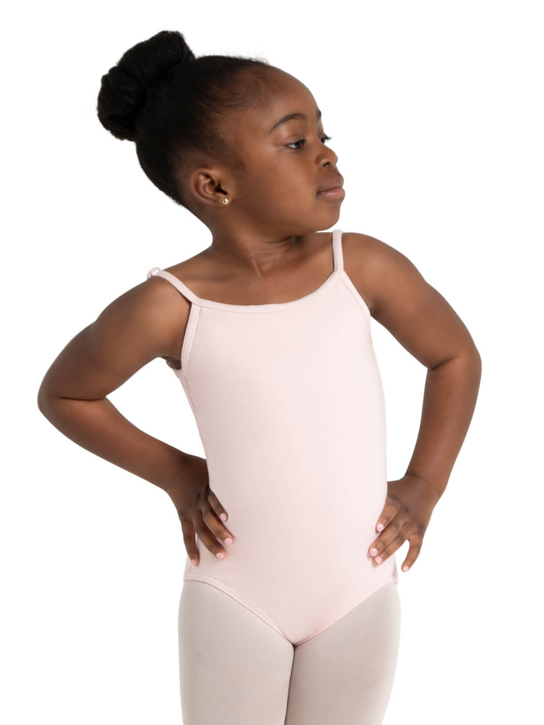 Camisole Leotard with Adjustable Straps - Girls