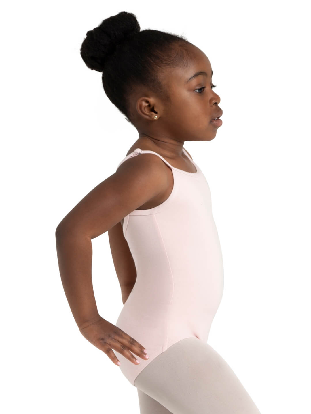 Camisole Leotard with Adjustable Straps - Girls