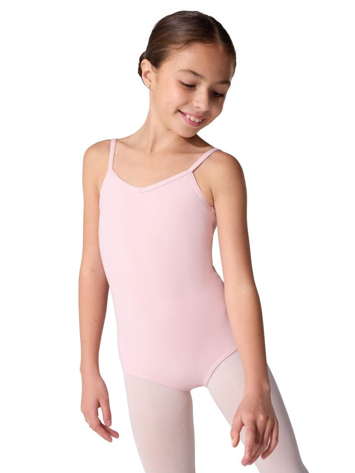 V-Neck Camisole Leotard - Girls
