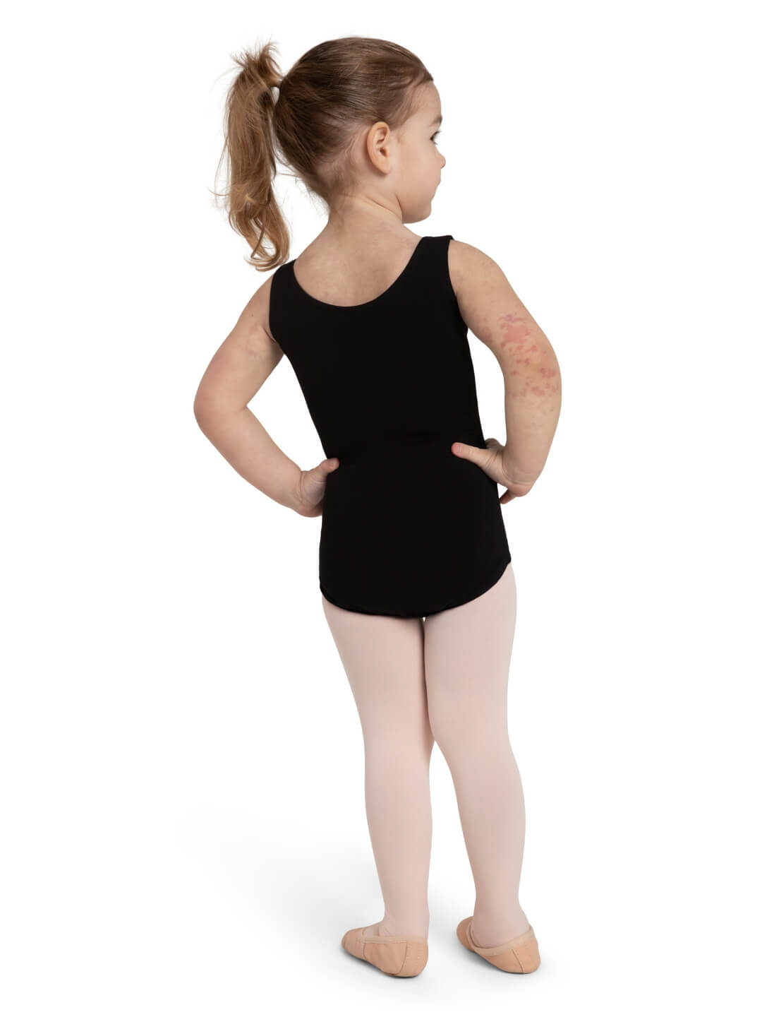 High-Neck Tank Leotard - Girls