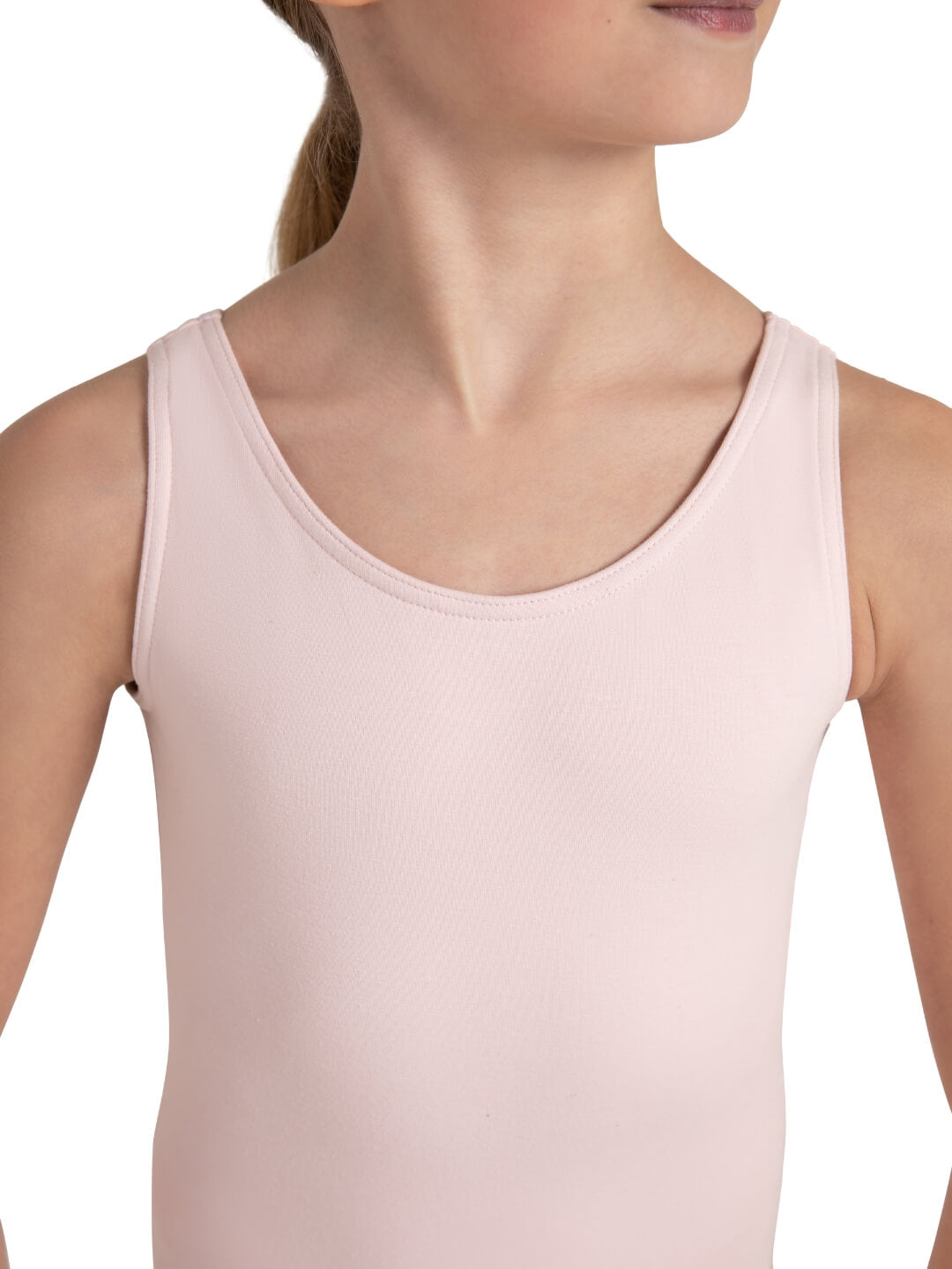 High-Neck Tank Leotard - Girls