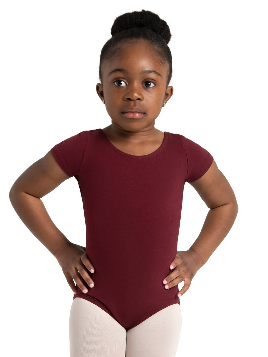 Short Sleeve Leotard - Girls