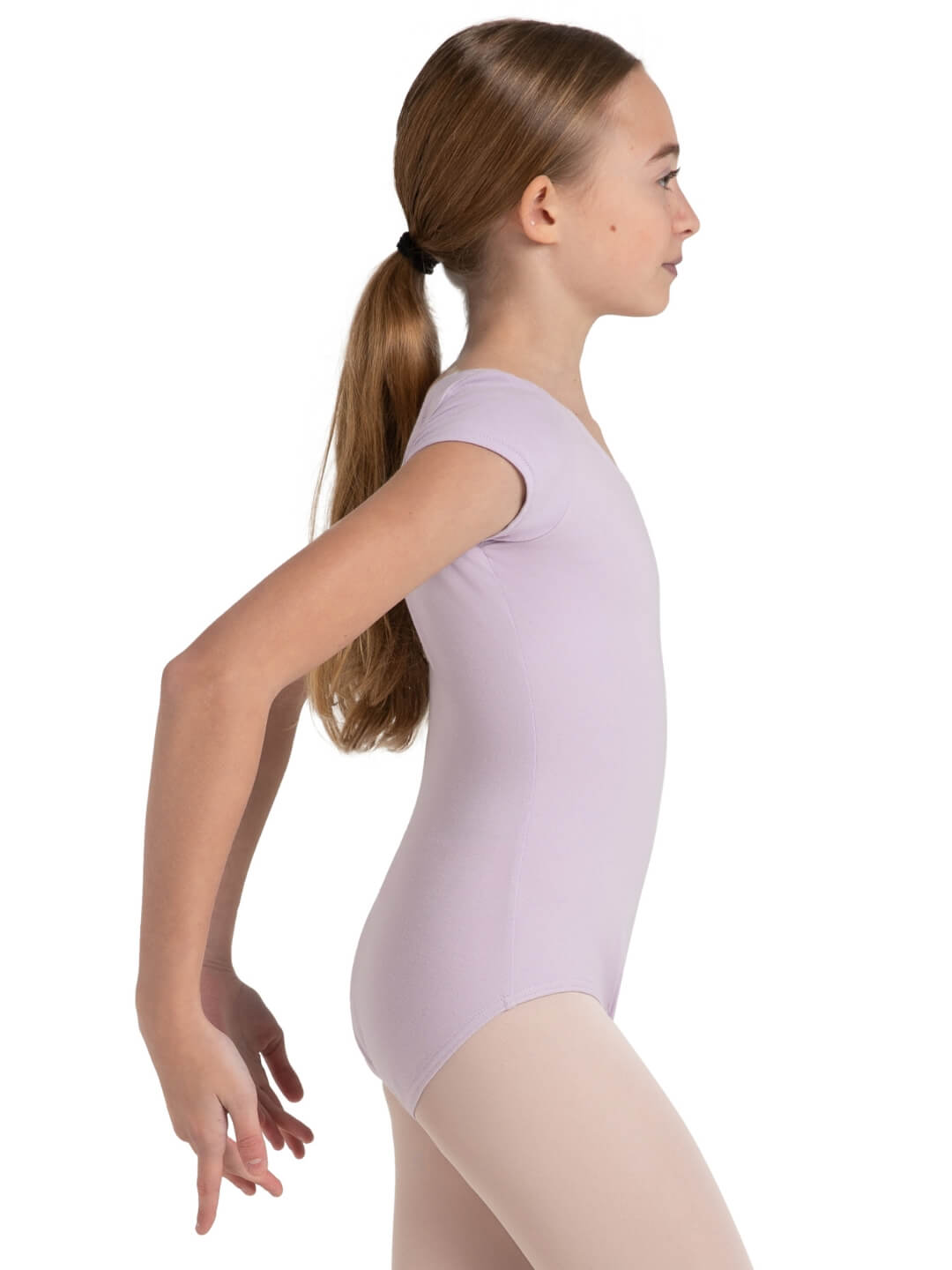 Short Sleeve Leotard - Girls