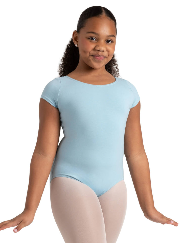 Short Sleeve Leotard - Girls