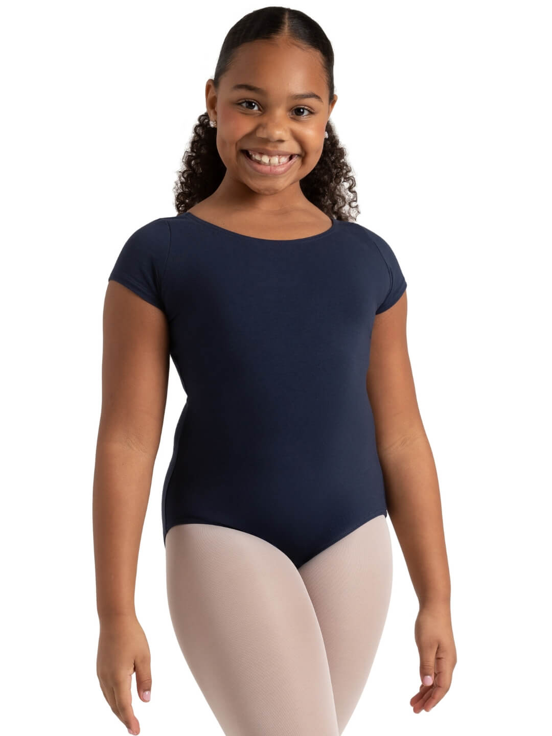 Short Sleeve Leotard - Girls