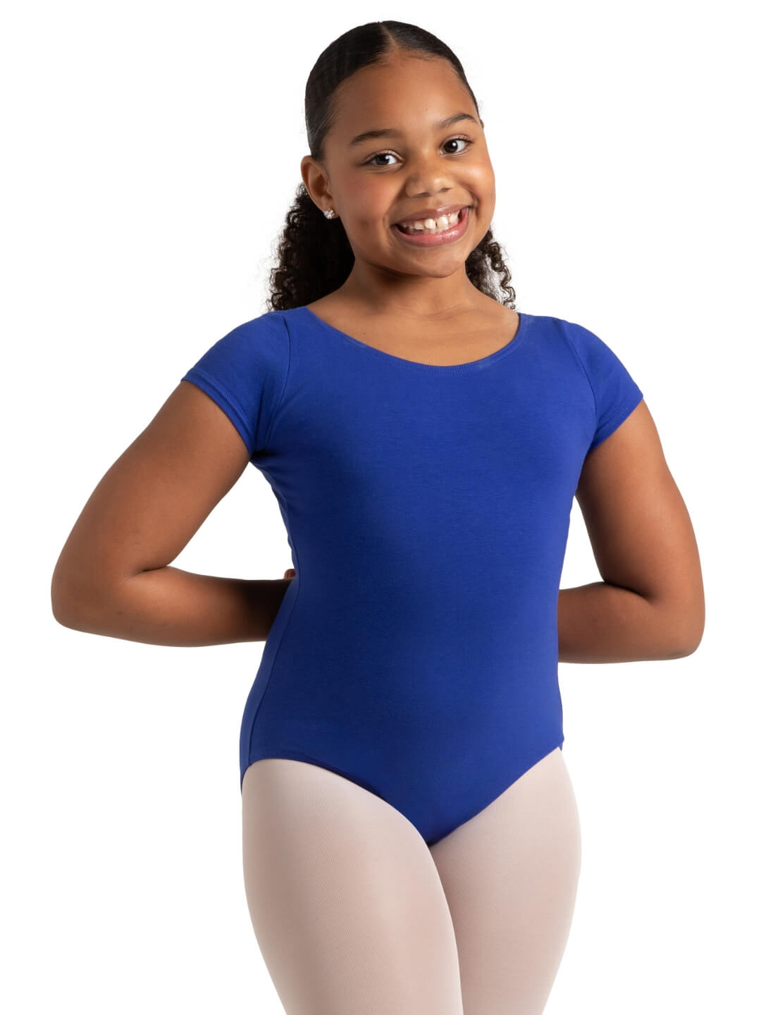 Short Sleeve Leotard - Girls