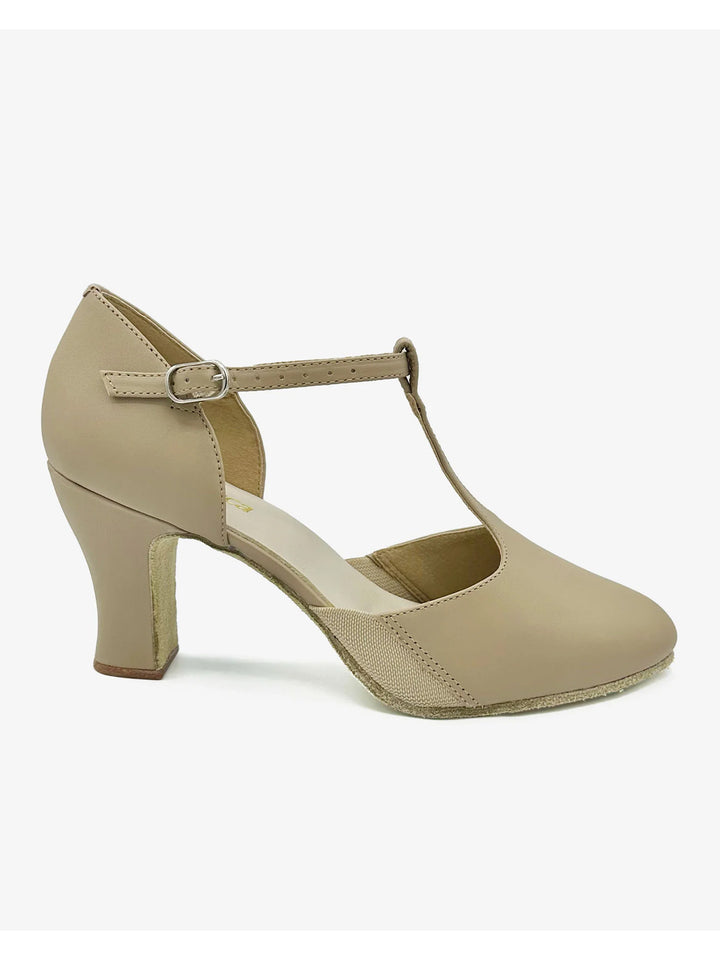 Connie 2.5'' T-Strap Character Shoe - Tan