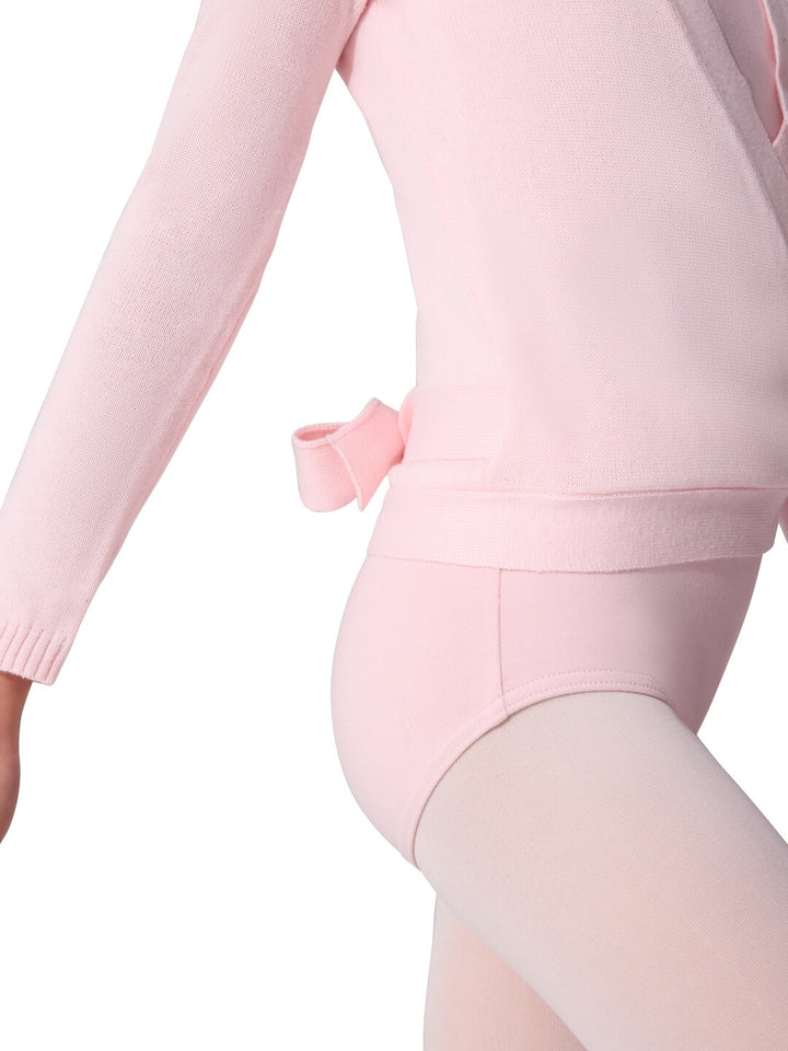 Knit Wrap Sweater - Girls