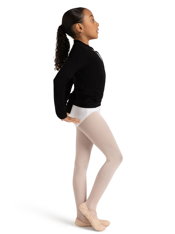 Knit Wrap Sweater - Girls