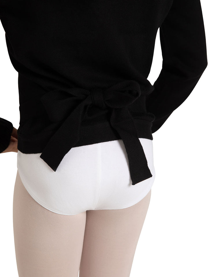 Knit Wrap Sweater - Girls