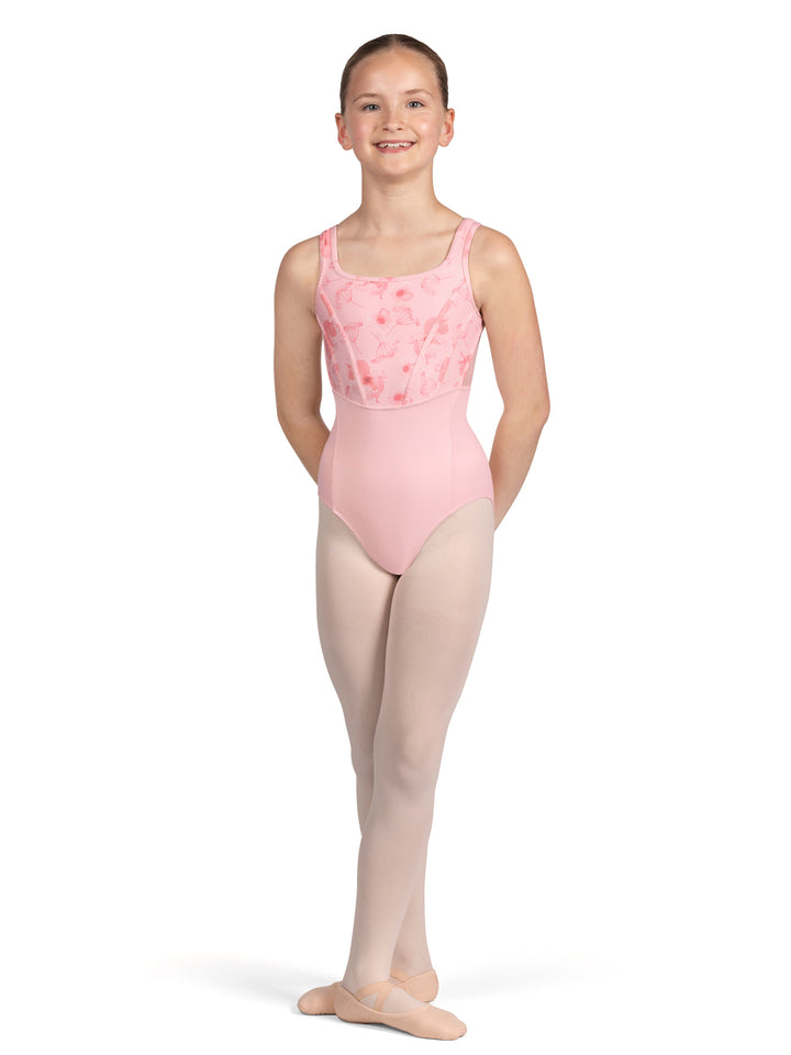 Hadley Floral Tank Leotard - Girls