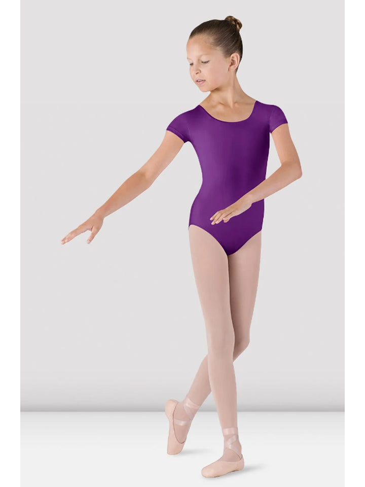 Dujour Cap Sleeve Leotard - Girls