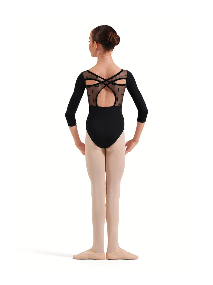 Avery 3/4 Sleeve Leotard - Girls