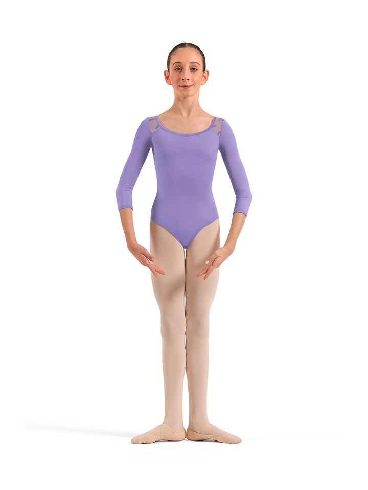 Avery 3/4 Sleeve Leotard - Girls