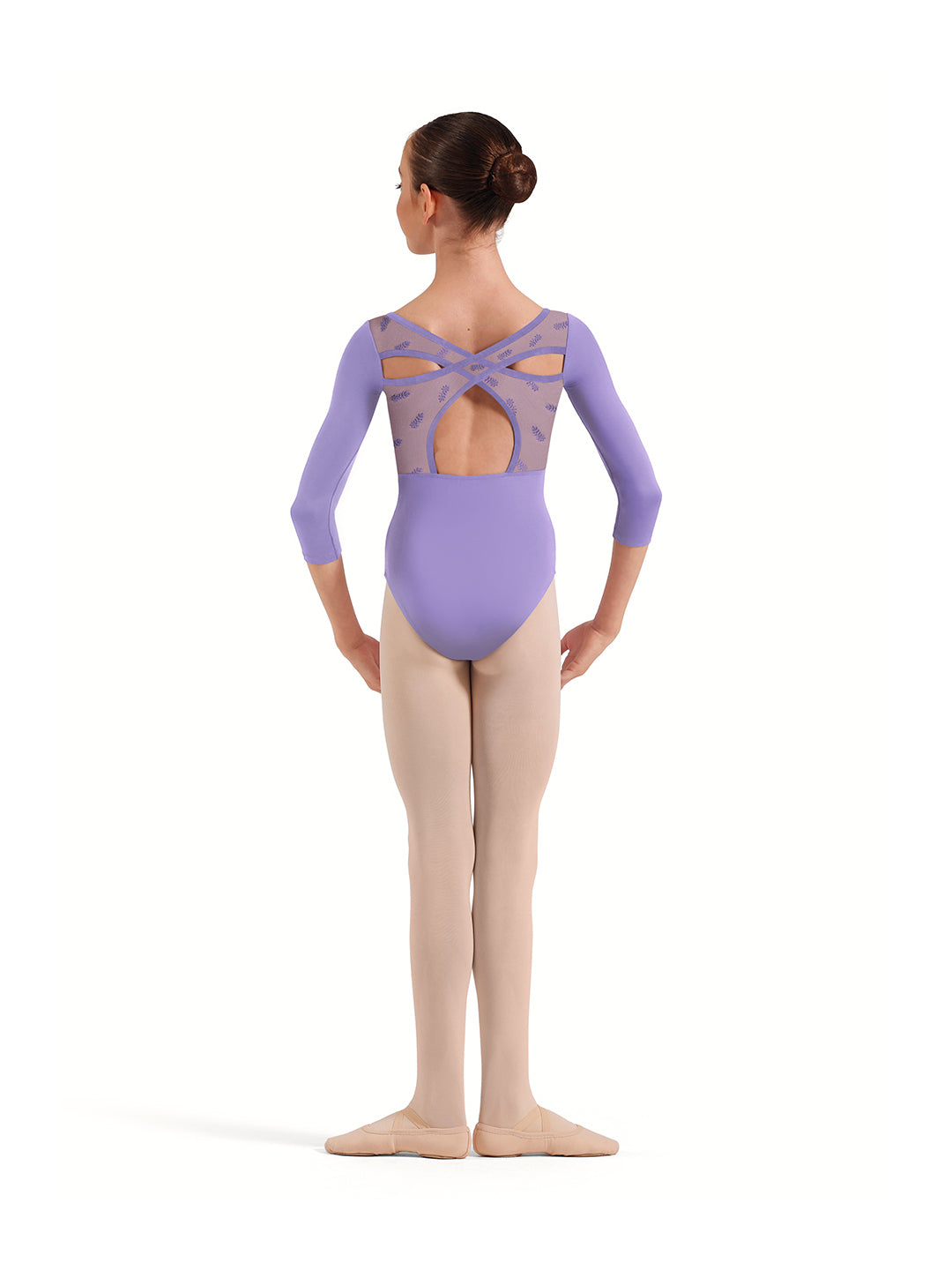 Avery 3/4 Sleeve Leotard - Girls
