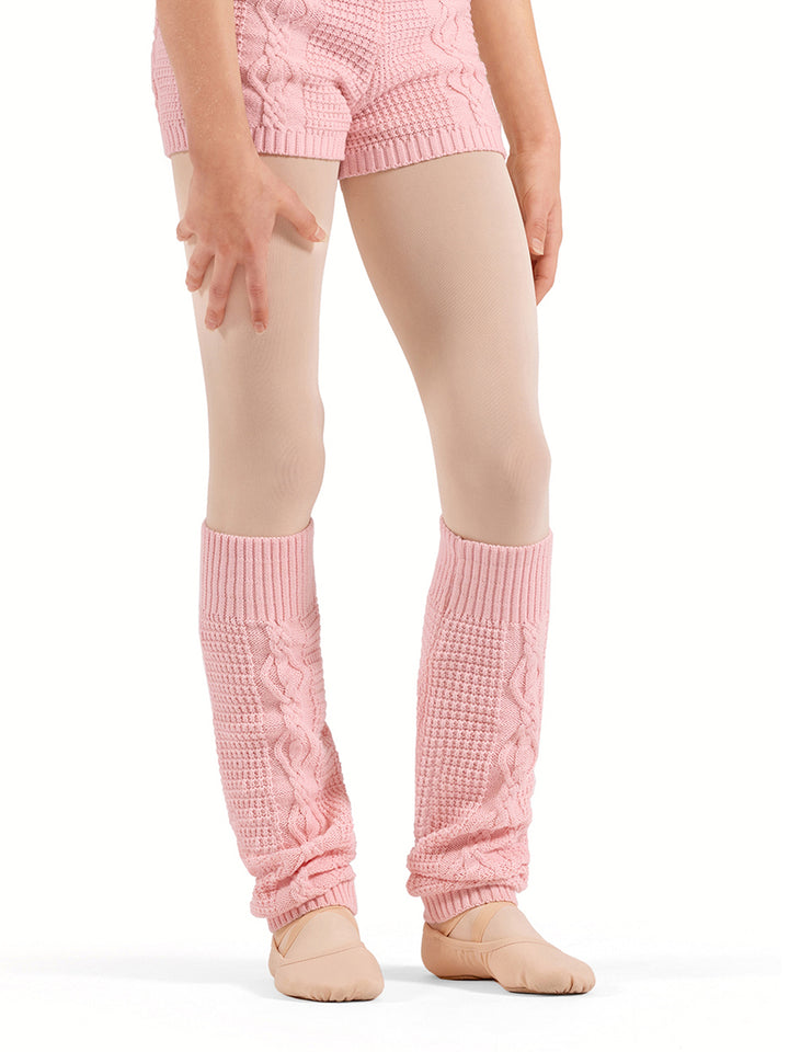 Sadie Cable Knit Leg Warmer - Girls