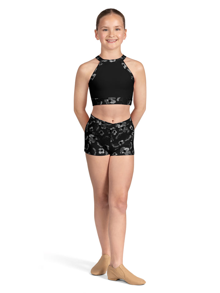 Aella Mesh Back Crop Top - Girls