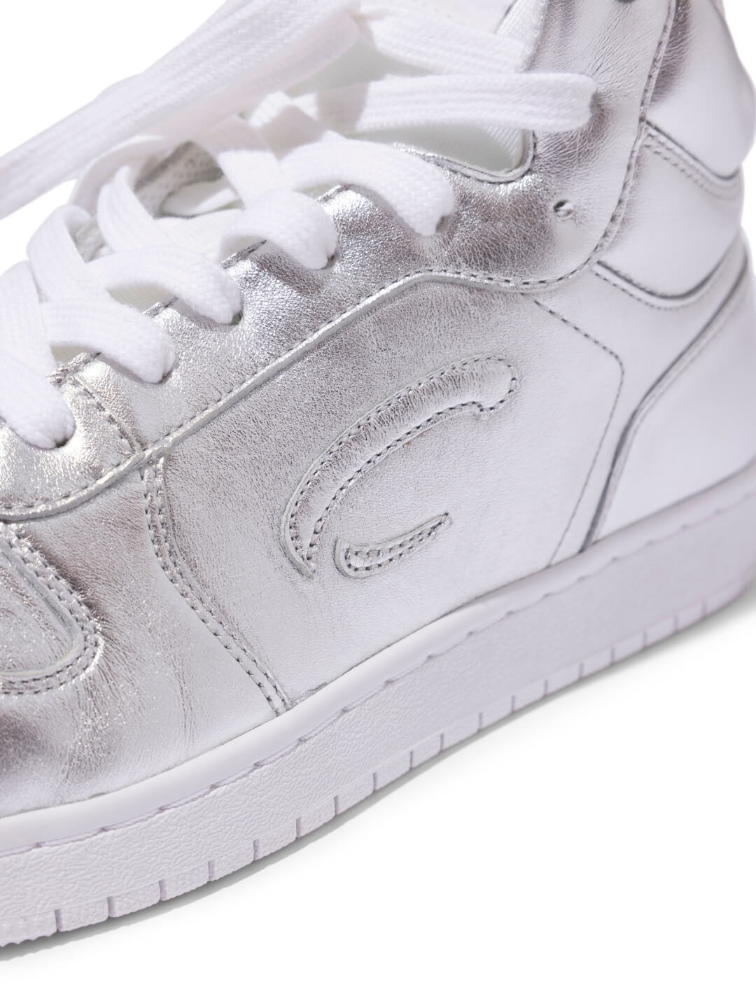 Ignite High Top Dance Sneaker - Silver Metallic