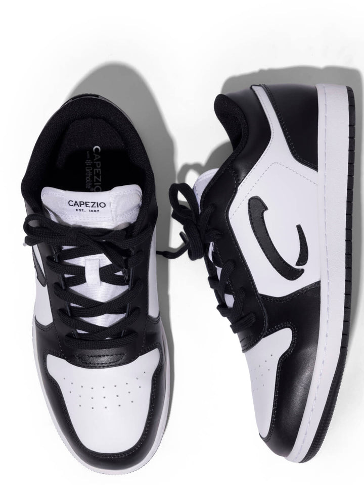 Ignite Low Top Dance Sneaker - White & Black