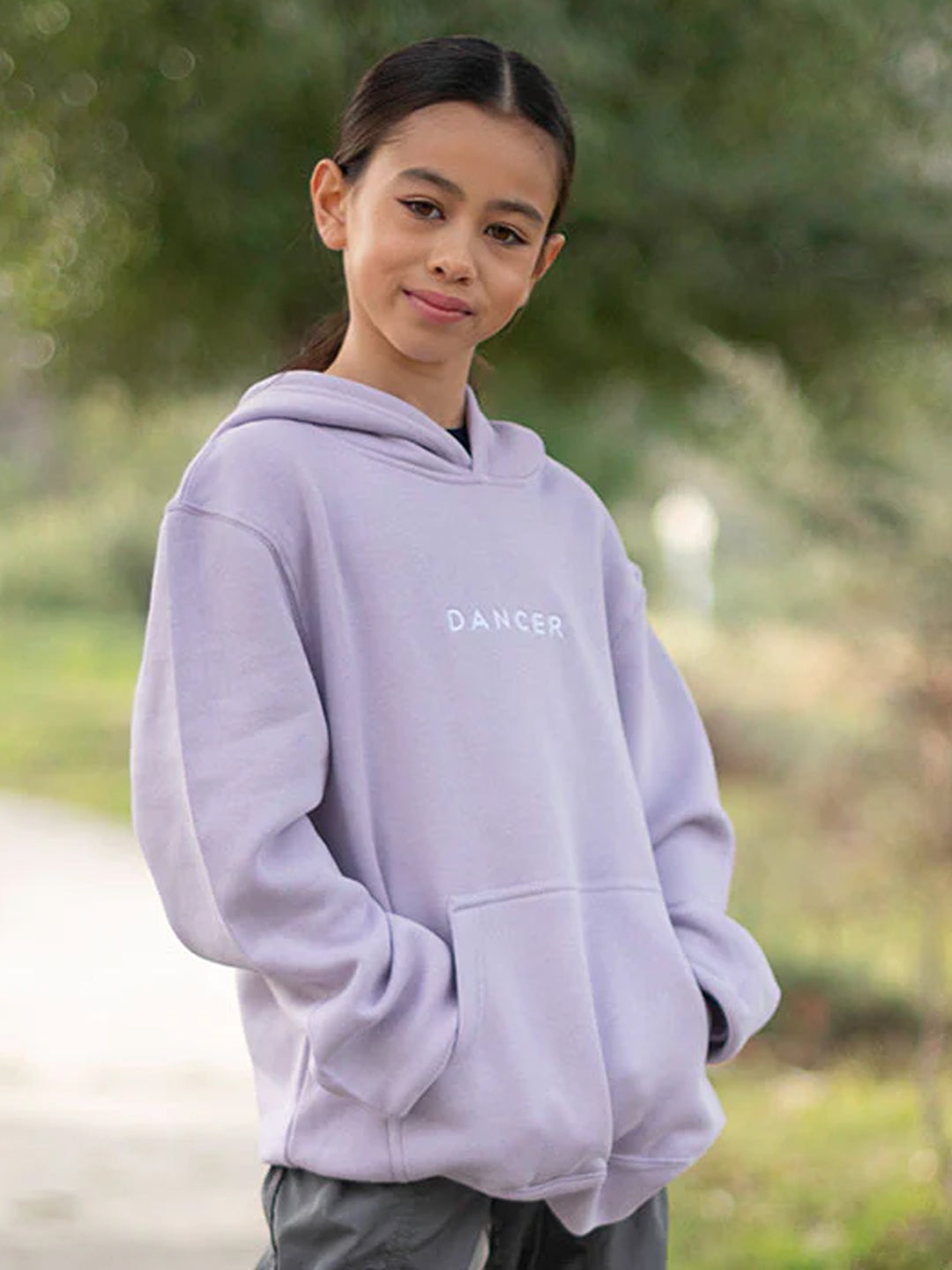 Dancer Embroidered Hoodie - Child