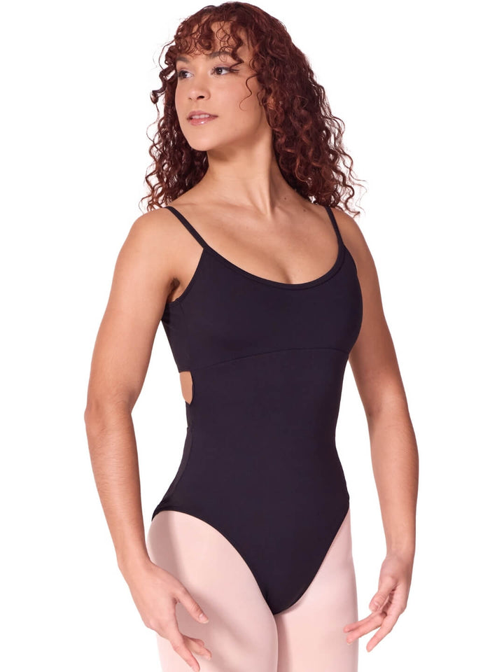 Soft Elegance Camisole Leotard with Twist Back
