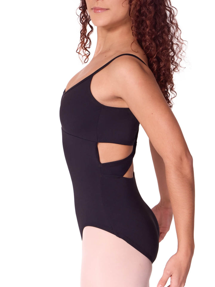 Soft Elegance Camisole Leotard with Twist Back