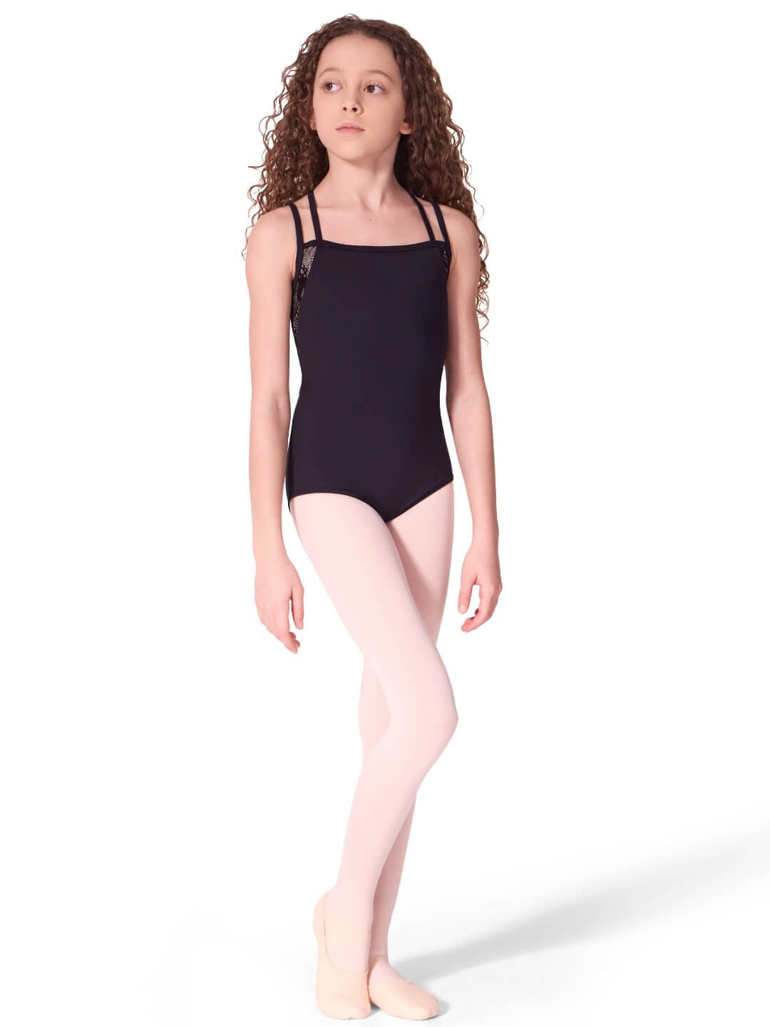 Soft Elegance Lace Camisole Leotard - Tween