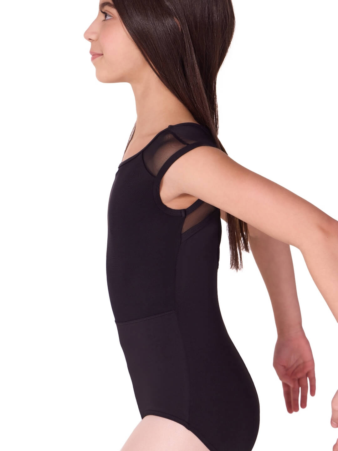 Sea Star Pearl Cap Sleeve Leotard - Girls