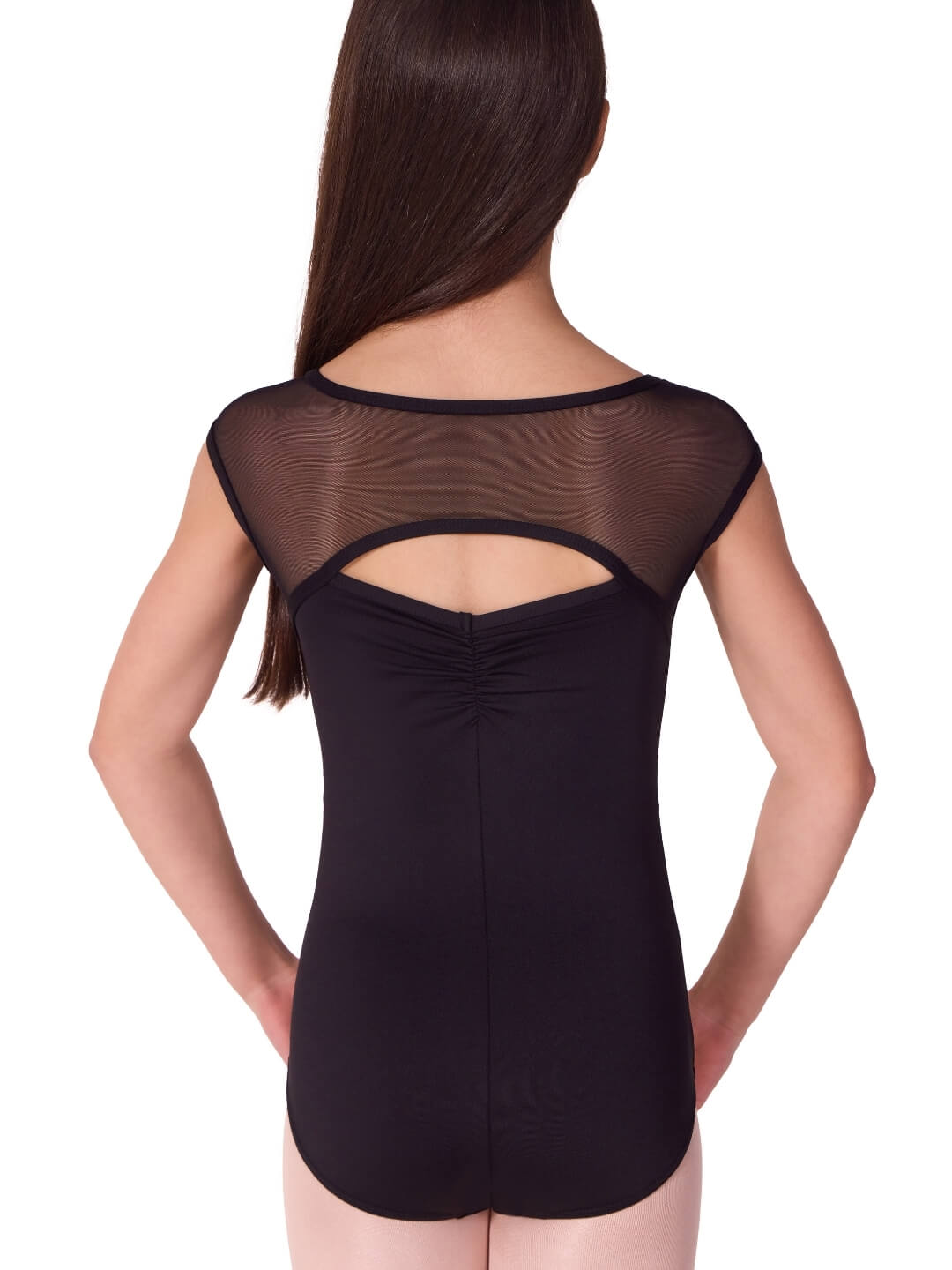 Sea Star Pearl Cap Sleeve Leotard - Girls