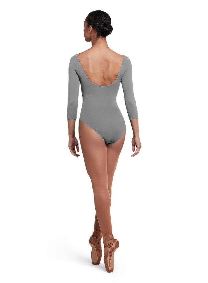 Dana Three Quarter Sleeve Leotard
