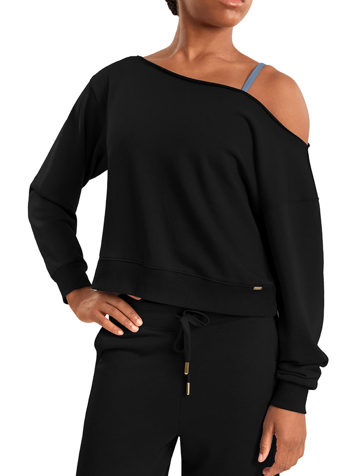 Off the Shoulder Sweatshirt