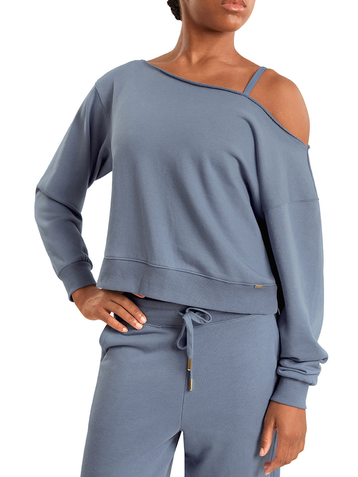 Off the Shoulder Sweatshirt