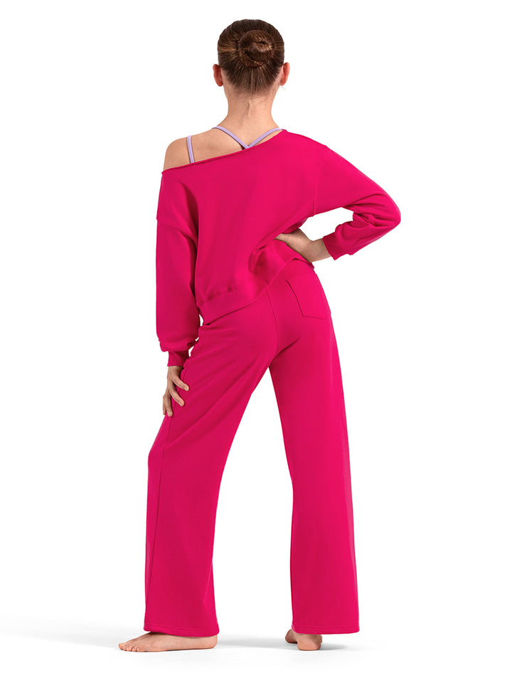 Off the Shoulder Sweatshirt - Girls