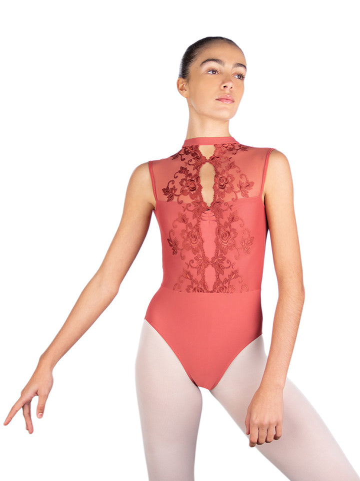 Mirielle High Neck Leotard