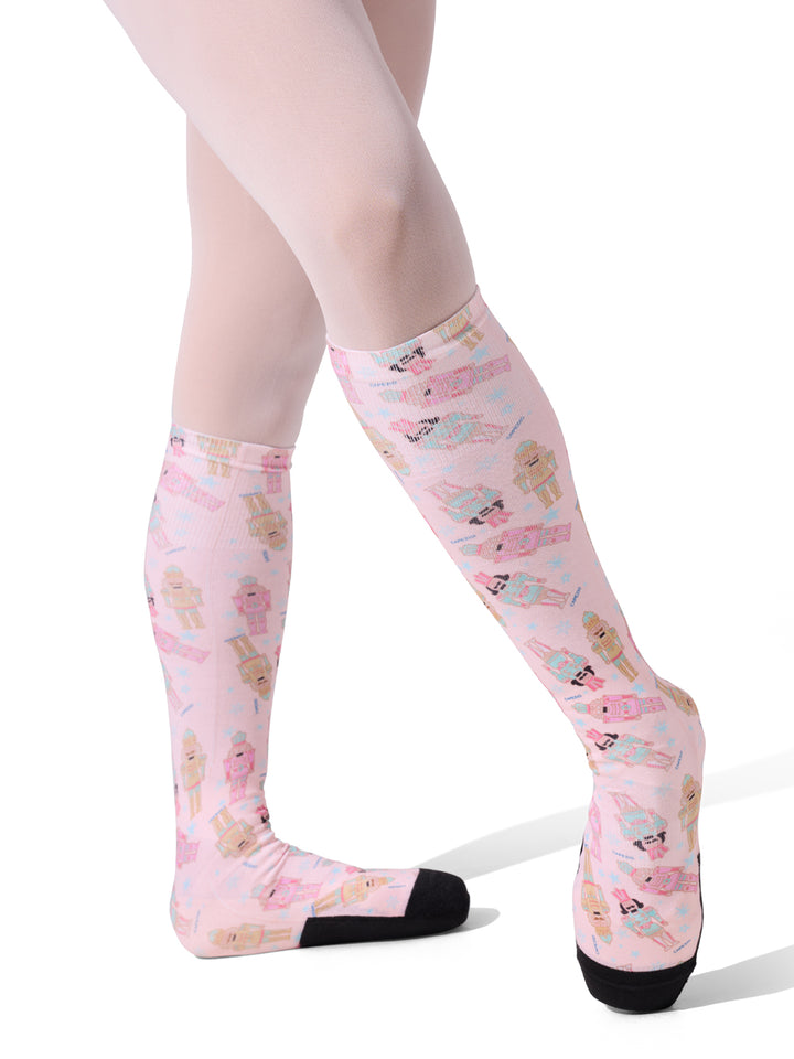 Ballet Nutcracker Socks - Knee High