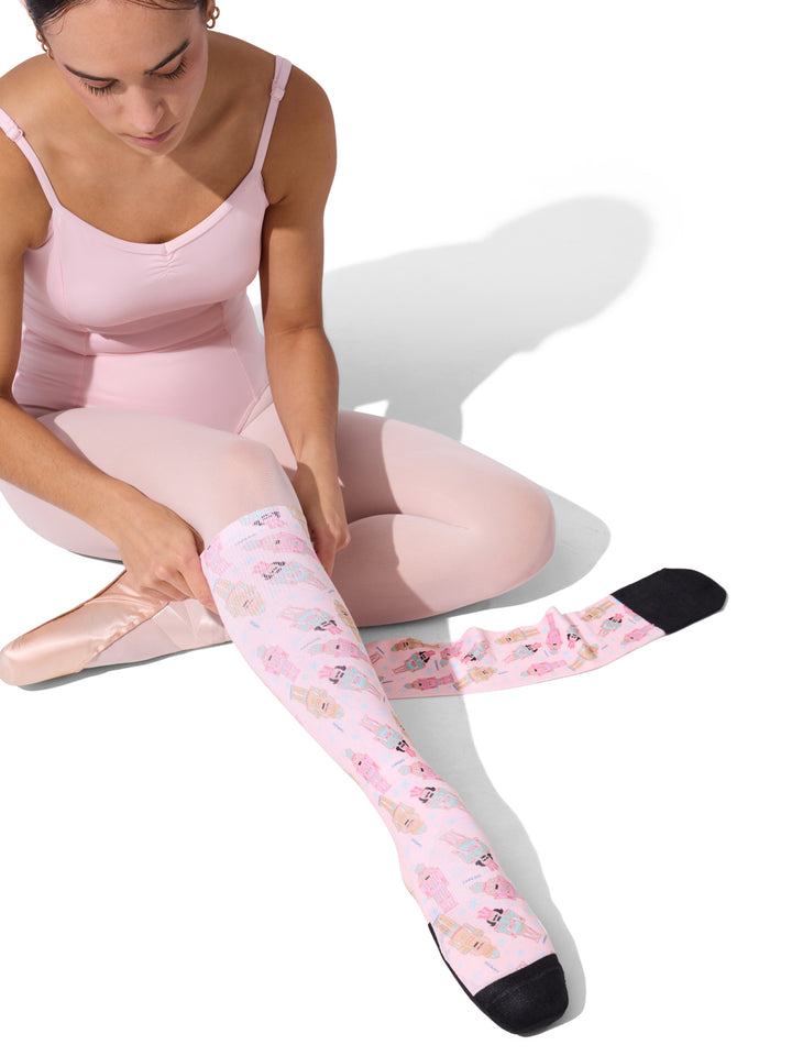 Ballet Nutcracker Socks - Knee High